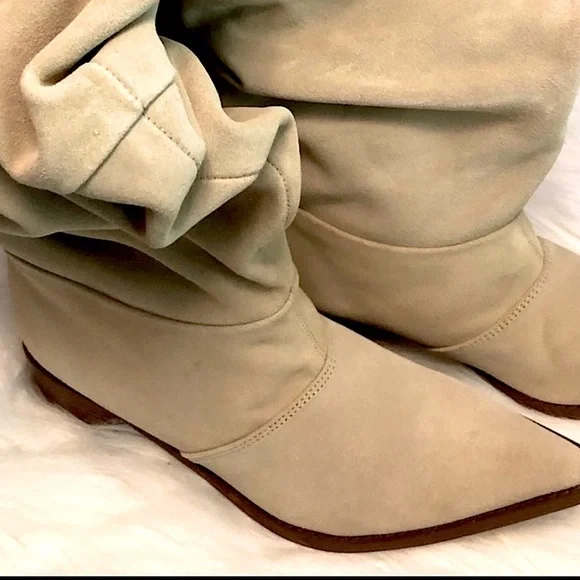 Suede Slouch Boots by Chinese Laundry - Picture 7 of 8